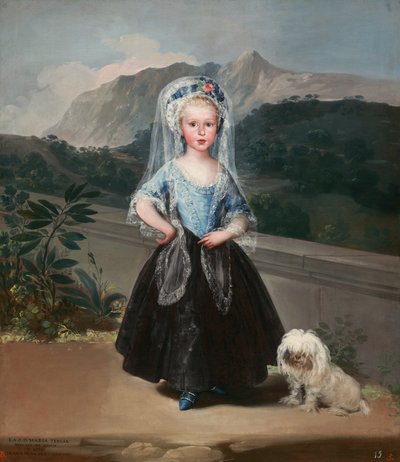María Teresa de Borbón y Vallabriga, later Countess of Chinchón by Francisco de Goya